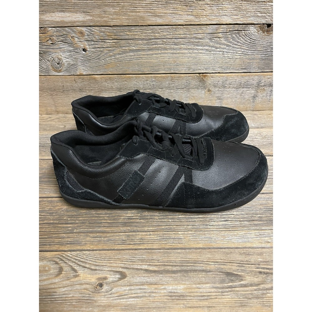 Xero Shoes Kelso Shoes Mens12 Lightweight Road Running Black Minimalist Suede